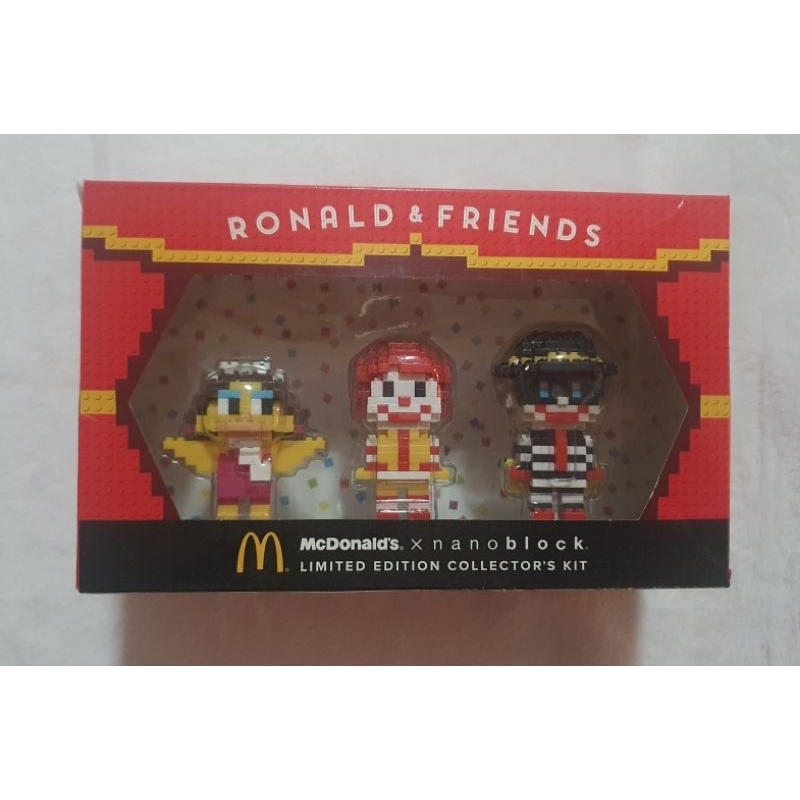 McDonald's x Nanoblock Limited Edition Collector's Kit