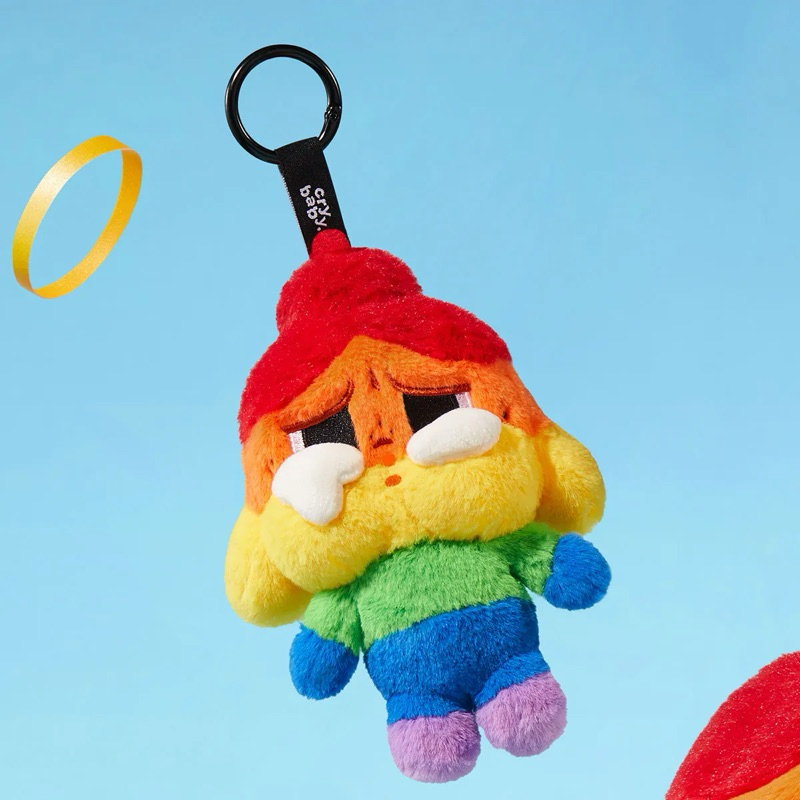 (พร้อมส่ง ใช้โค้ดแฟชั่นลด30%เหลือ4xx.-) CRYBABY CHEER UP Plush Doll Pendant - POPMART