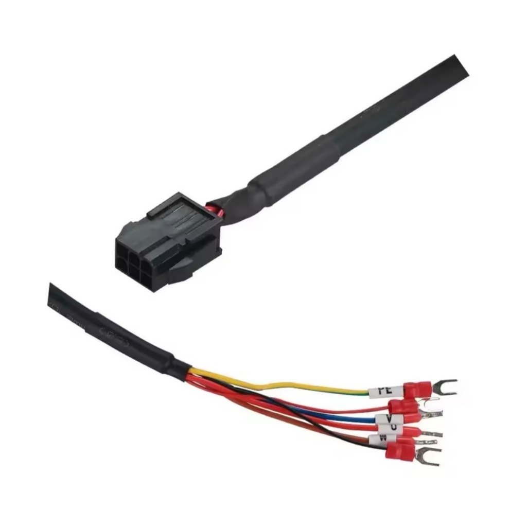 สาย Power Servo Delta รุ่น ASDA-A2/A3/B2/B3/AB ยาว 3 เมตร *มีเบรก*