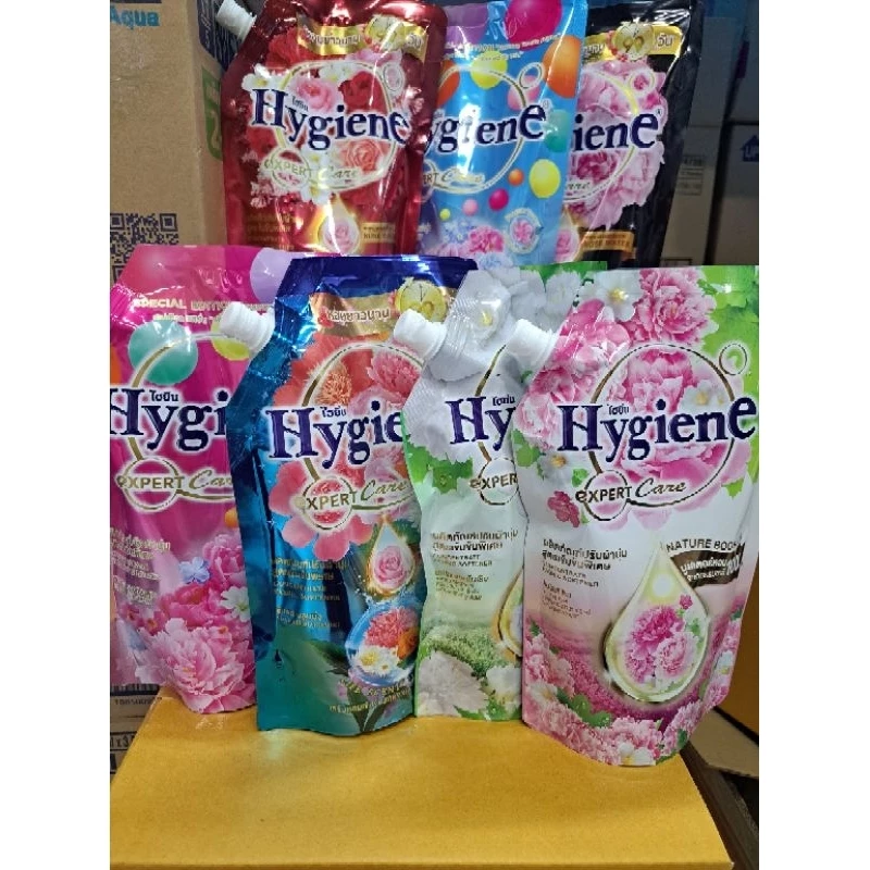 ปรับผ้านุ่มไฮยีนสูตรเข้มข้น [ ขนาด 470-480-มล ×3ถุง ]