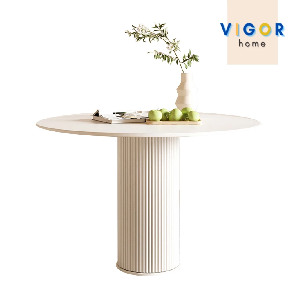 Vigor Home โต๊ะกลมสไตล์นอร์ดิก รุ่น DD206 สวยงาม ทันสมัย