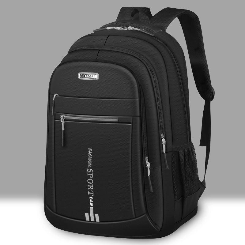 กระเป๋าเป้สีดำผู้ชาย แฟชั่น Backpack รุ่น M45กระเป๋าเป้