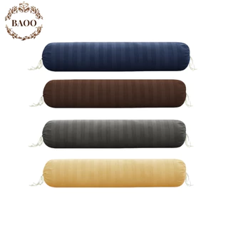 ซาติน หมอนข้าง ปลอกหมอนบอดี 40 x 8 นิ้ว (100 x 22 cm)ลายริ้ว