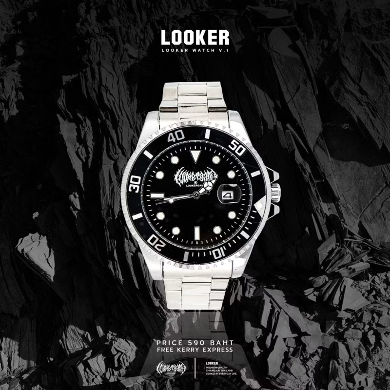 LOOKER - นาฬิกาข้อมือ Premium  V.1