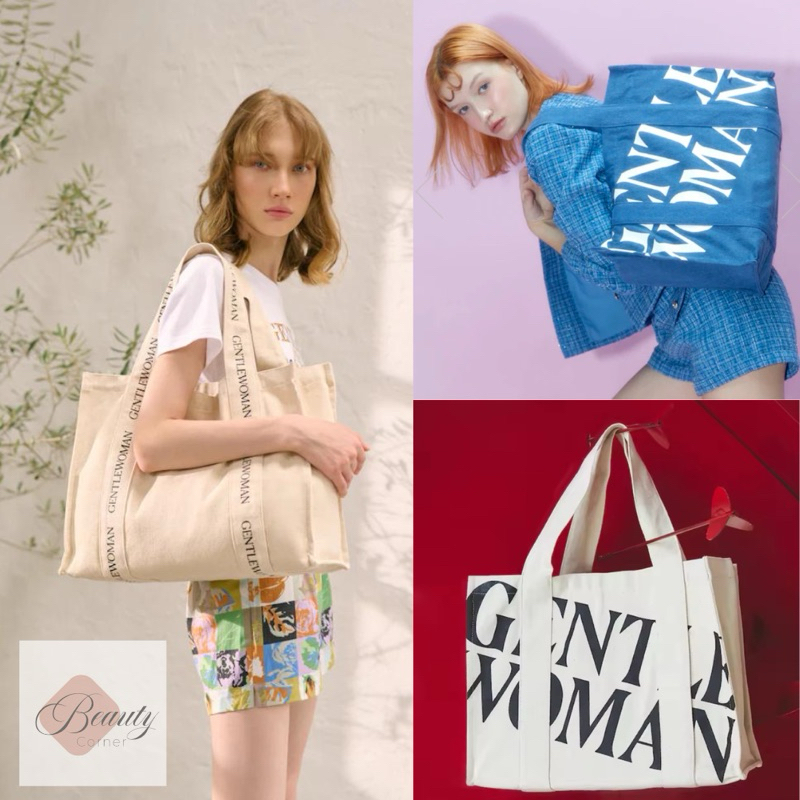 [พร้อมส่ง] กระเป๋า Gentlewoman Logo Strap Shopping Tote / Logostrap Micro Tote / Everyday Tote / Everyday Denim Tote