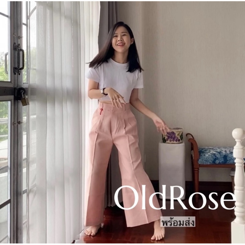 (used like new) กางเกง Hyde.apparel Size L สีชมพู