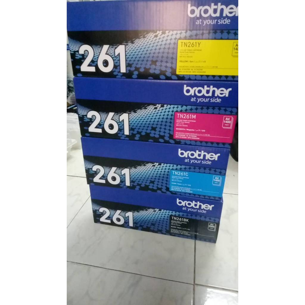 หมึกแท้ Brother TN261HL-3140CW HL-3150CDW HL-3170CDW DCP-9020CDW MFC-9330CDW MFC-9140CDN MFC-9130CW 