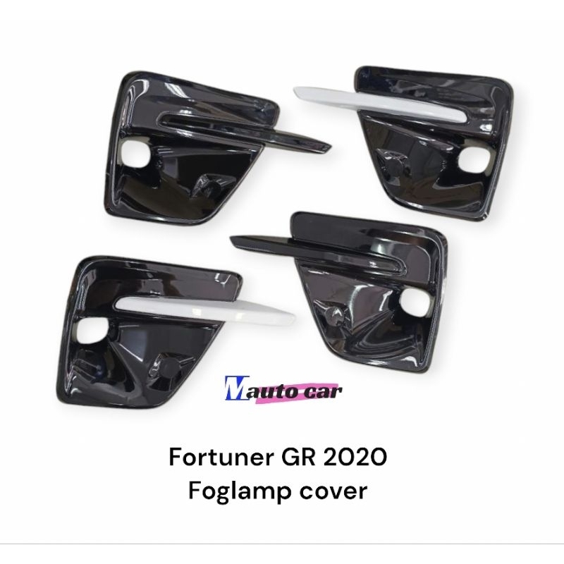 ฝาครอบไฟสปอร์ตไลท์ Fortuner ปี2020 2022 2024 รุ่น GR  Foglamp Cover Toyota Fortuner GR