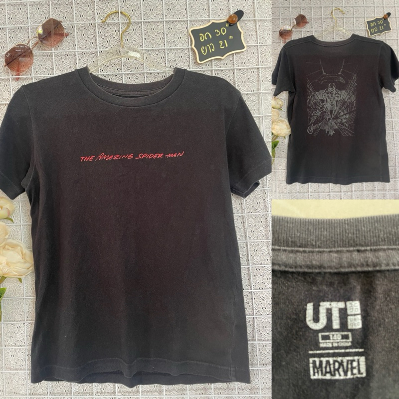 เสื้อ Uniqlo สีดำ เบอร์ 140