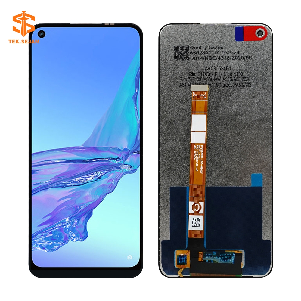 หน้าจอ oppo a54 4g,A53 4g,A53 2020 จอแท้ Realme C17,Realme 7i,A33  จอ+ทัช lcd พร้อมทัชสกรีน ชิ้นส่วนโทรศัพท์มือถือ รูปที่ 8