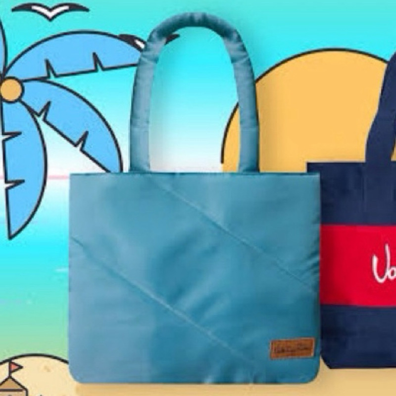 กระเป๋าถือ สะพายข้าง ผ้านุ่ม Valentino Rudy สีฟ้าพาสเทล ของใหม่