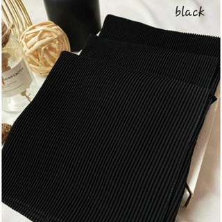 ผ้าคลุมอัดพลีทพันยาว สีดำ  พลีทแน่น พลีทเล็ก พลีทสวย   ฮิญาบ…