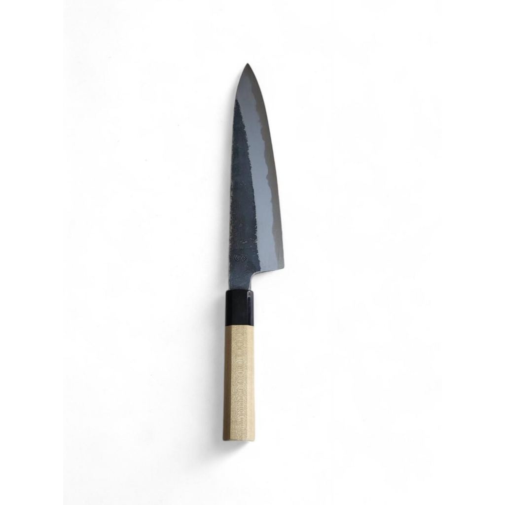 KY367 KIKUZUKI Kuro Gyuto 210mm.  Ho handle (มีดญี่ปุ่น)