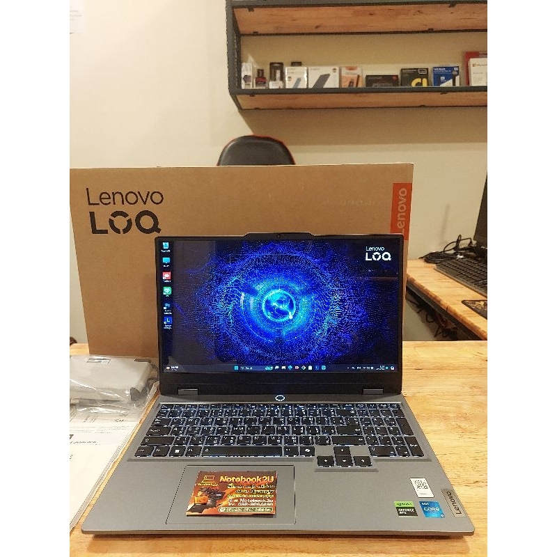 Lenovo LOQ15-83GS001GTA (144Hz sRGB100%) i5-12450HX RTX3050.6GB RAM16GB.DDR5 SSD512GB.G4 สภาพนางฟ้า9
