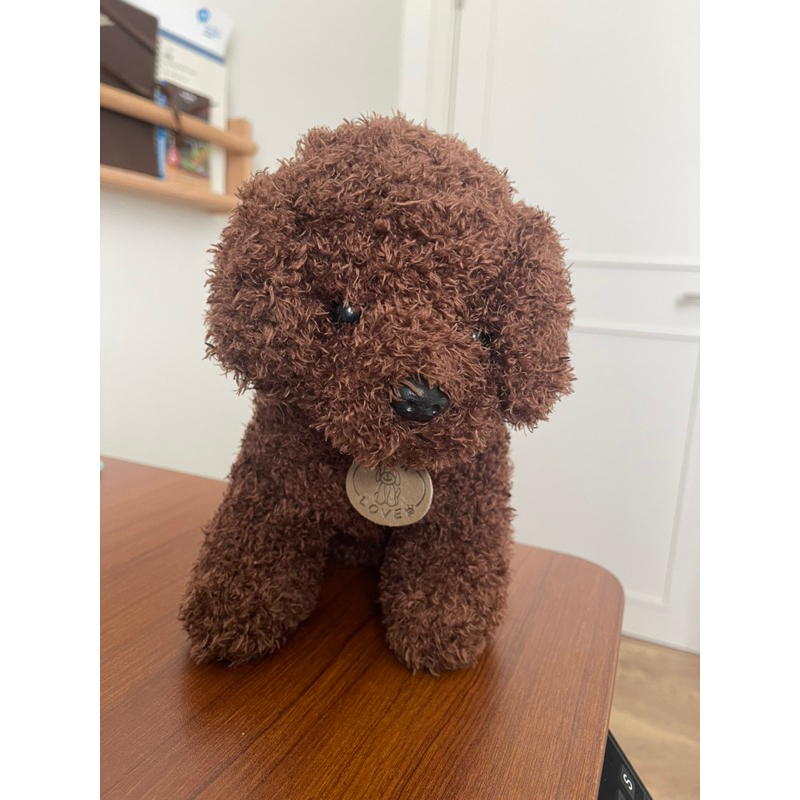 ตุ๊กตา toy poodle สีน้ำตาล