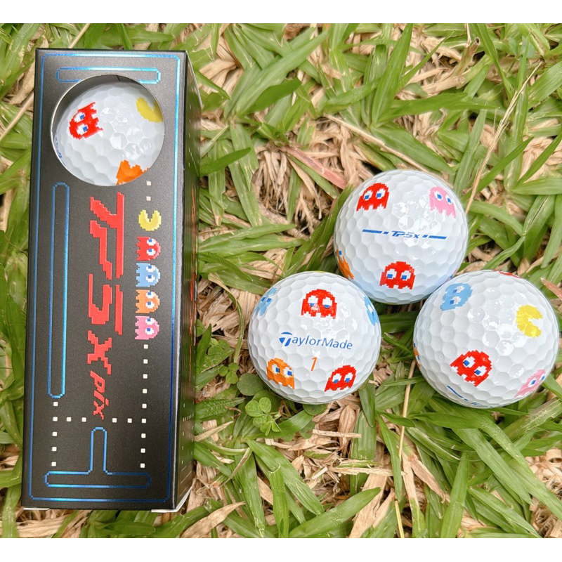 ลูกกอล์ฟ Taylormade TP5x pix PAC-Man