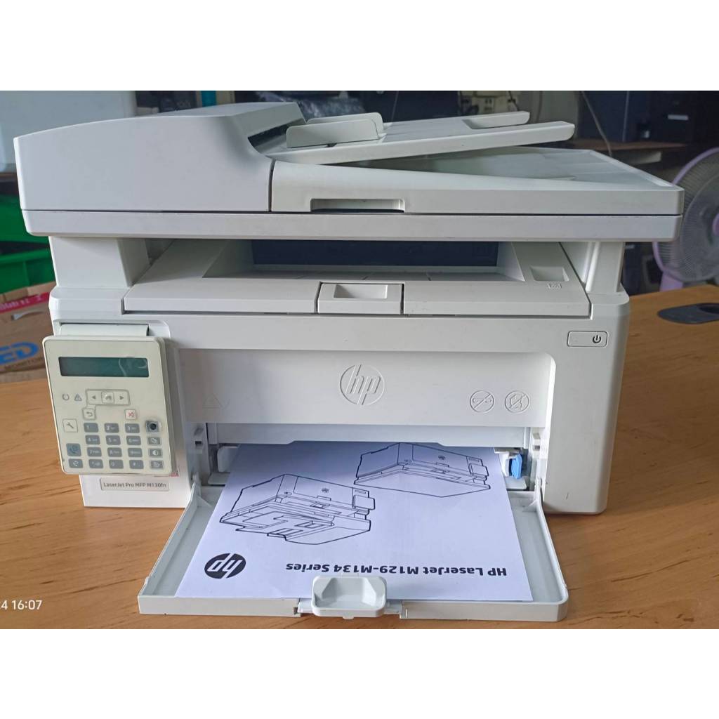 Printer  Laser (All-in-one)ยี่ห้อ HP รุ่นMFP M130fn อุปกรณ์ครบ พร้อมใช้งาน