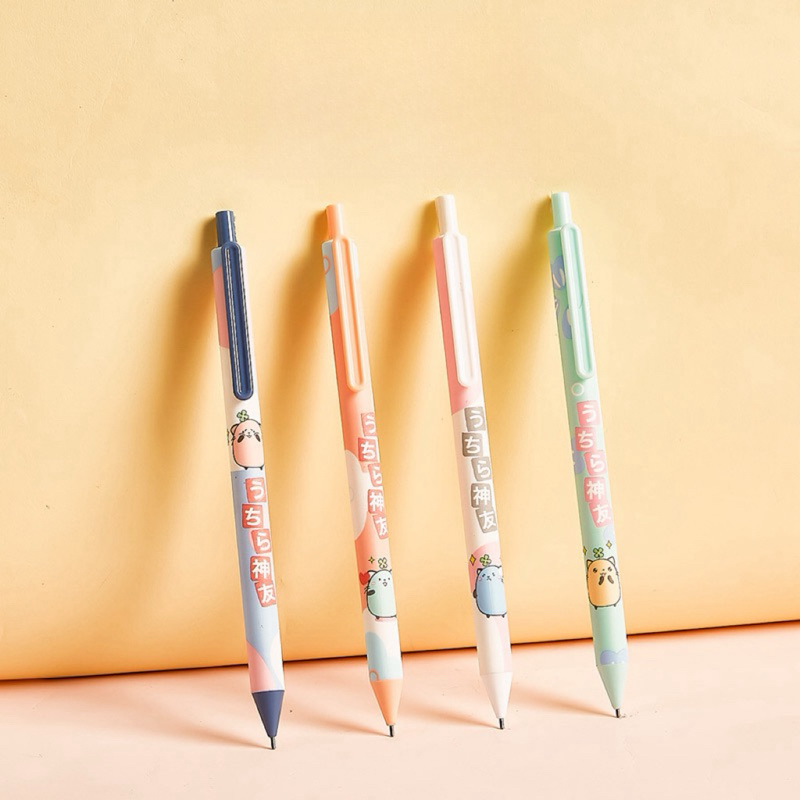ดินสอกดทรงเรียวสวย ลวดลายน่ารัก มีตัวเลือก 4 สี ใช้ได้ทั้งวาด ทั้งเขียน พร้อมส่ง