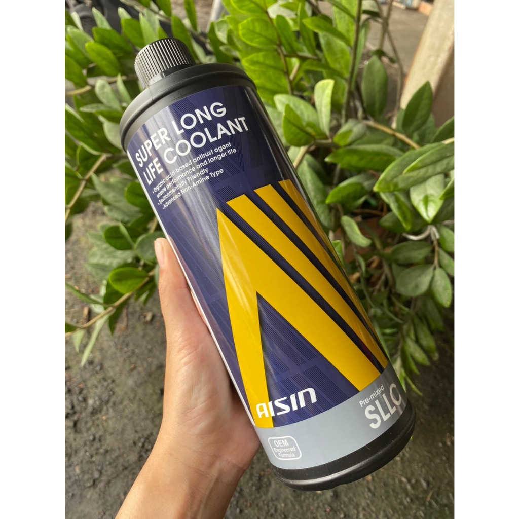 น้ำยาหล่อเย็นหม้อน้ำ AISIN Coolant 1ลิตร สีชมพู(Pink)