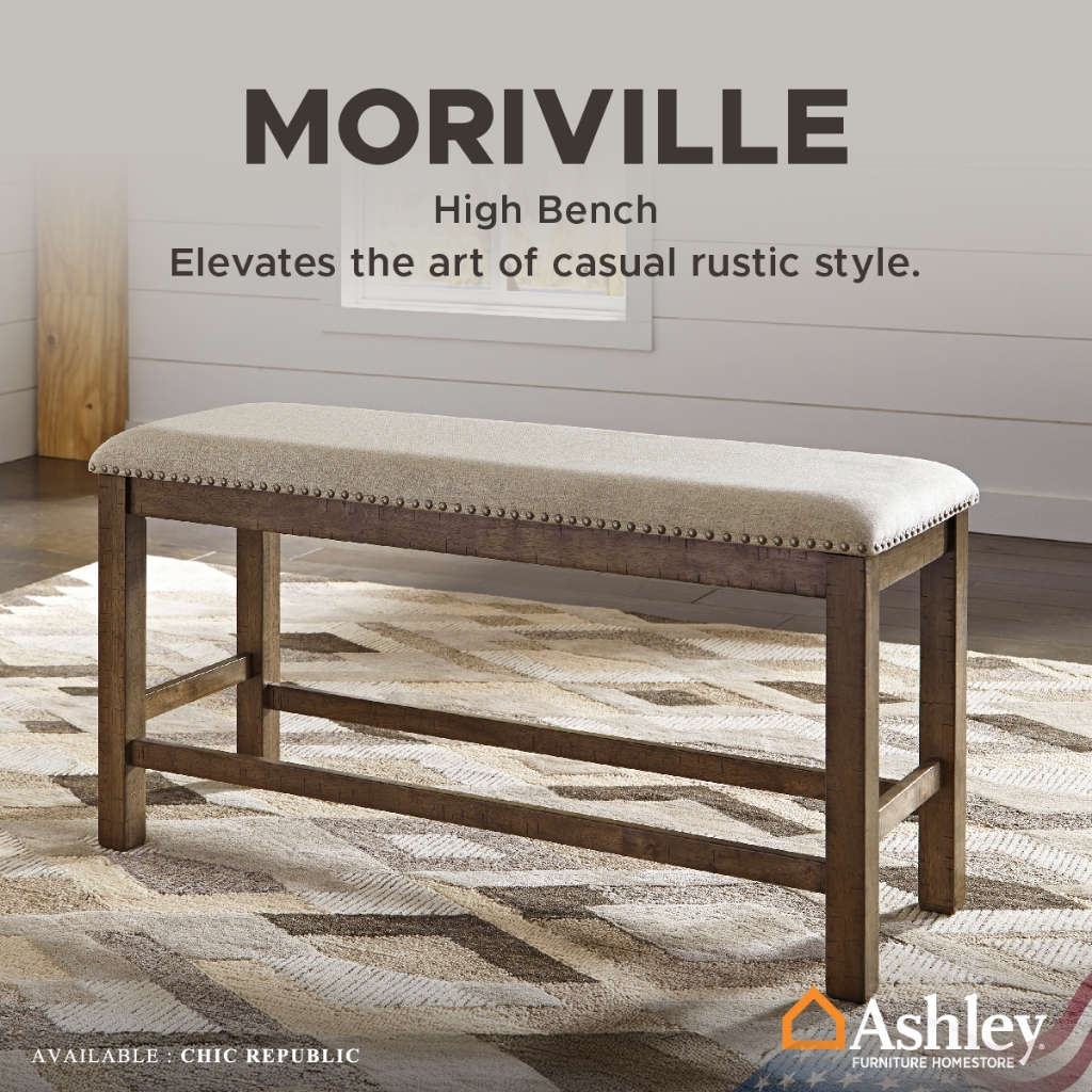 Ashley ม้านั่งยาว รุ่น MORIVILLE/123,High Bench