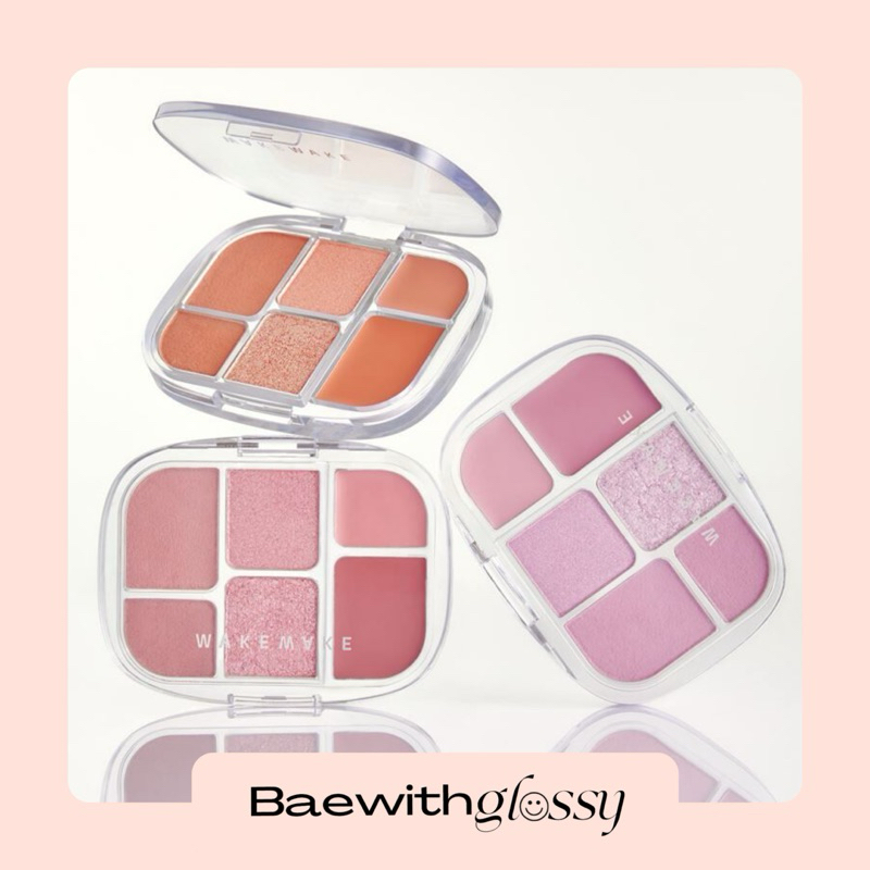BAEWITHGLOSSY | Wakemake — Soft Sheer Multi Palette (พร้อมส่ง)