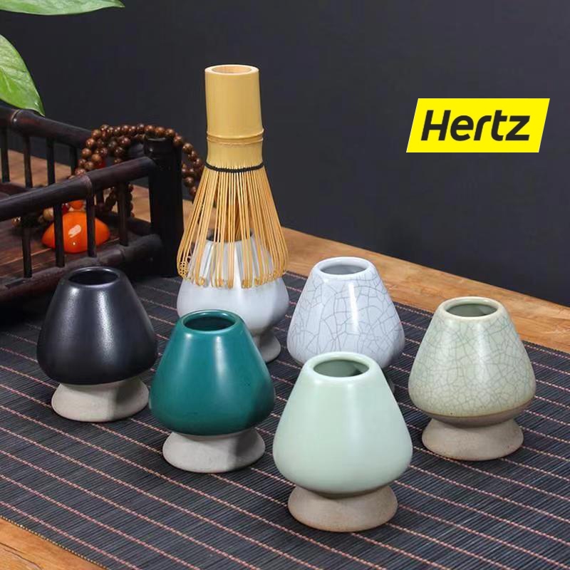 Hertz Cafe แท่นวางแปรงมัทฉะ เซรามิก อุปกรณ์ชงมัทฉะญี่ปุ่น Chasen holder