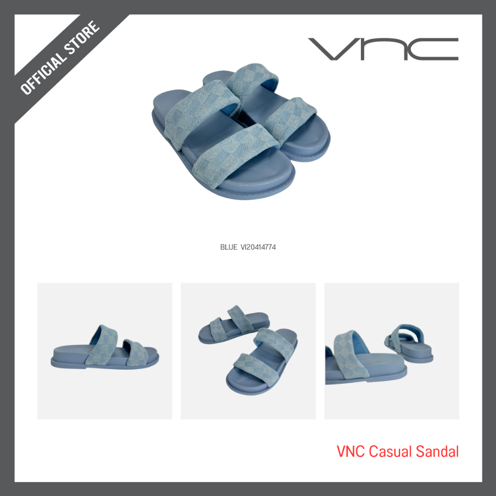 VNC รองเท้าผู้หญิง รองเท้าแตะ สี BLUE