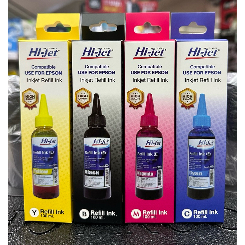 Hi-Jetหมึกเติมขนาด100ml.