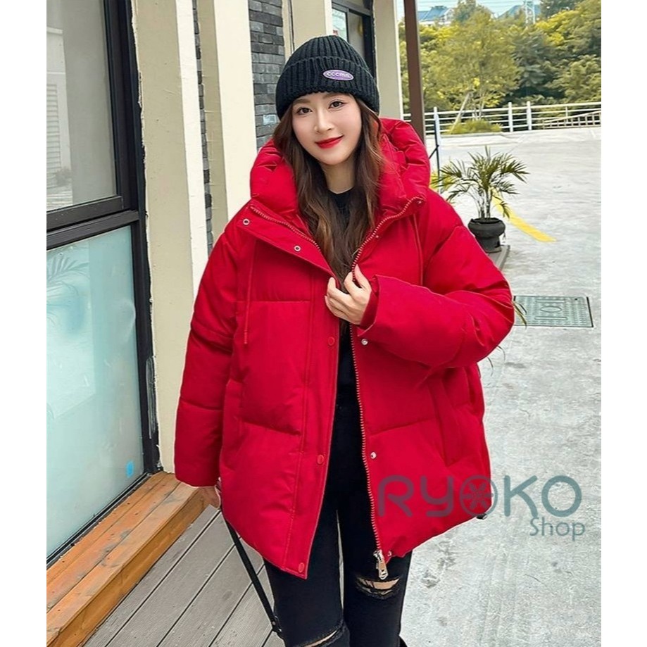 เสื้อโค้ท Over size ทรงหลวม มีไซส์รอบอกเสื้อ 50- 56 นิ้ว ใส่ได้ทั้งชายและหญิง พร้อมส่ง