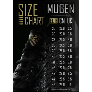 รองเท้าสตั๊ดหุ้มข้อ Wingz Mugen เล่นได้ทั้งสนามกลางแจ้งและสนามหญ้าเทียม ไซส์ 35-45 ใหม่ล่าสุด
