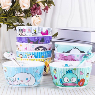 ชามซุปเมลามีนการ์ตูนญี่ปุ่นสำหรับเด็กชามอาหารเด็กน่ารัก Kulo…