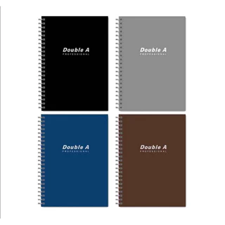 สมุดสันห่วงA5รุ่นDouble A professional 70แกรม40แผ่น