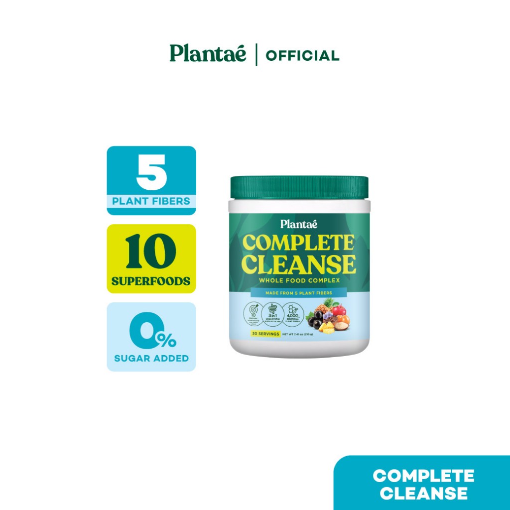 [ลดเพิ่ม130.- PLANTDEC] Plantae Whole Food Complex : Complete Cleanse ขนาด 210 กรัม ผงผัก ผงผักและผลไม้