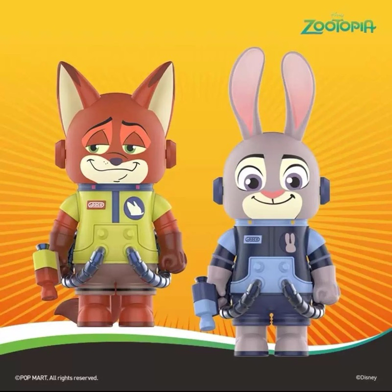 popmart DisinfectiteMEGA SPACE MOLLY 100% Disney Crazy Animals