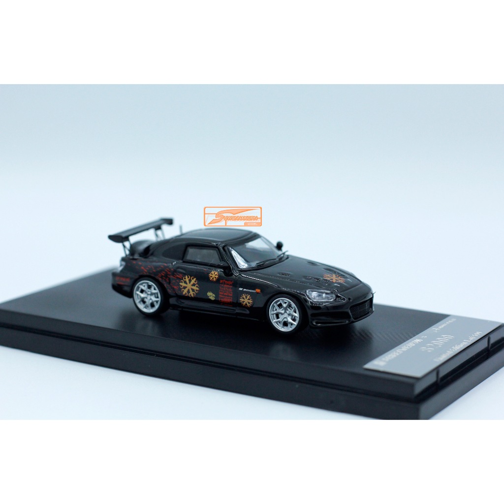 Street Warrior 1/64 Honda S2000 Fast&Furios Black