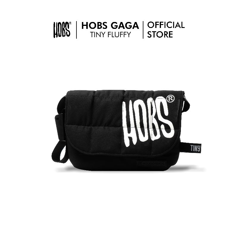 Hobs® กระเป๋าสะพายข้างนุ่มนิ่ม | FLUFFY TINY | Fabric crossbody bag