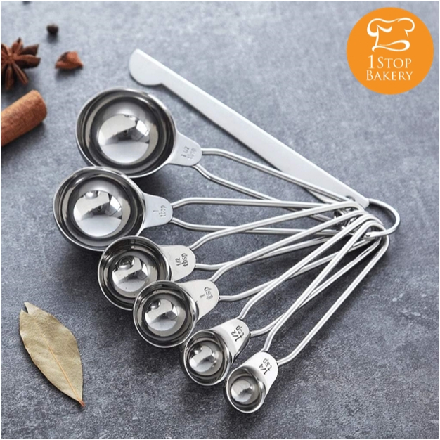 Measuring Spoon Stainless Set of 6 (YZ-MS-690WR) / ช้อนตวง
