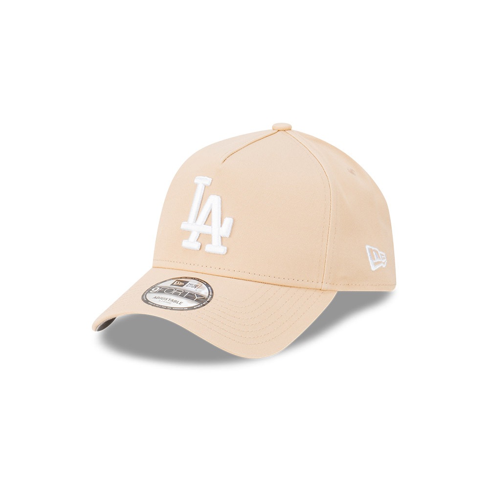 NEW ERA หมวก รุ่น LOS ANGELES DODGERS OATMILK 9FORTY AF CAP