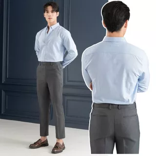 [8สี]กางเกงสแลค DANDY LABEL ผ้า Premium Twill Wool Mix ยับยาก รีดง่าย