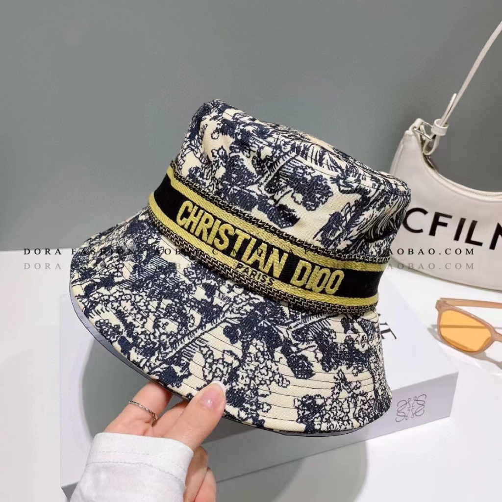 (Ship from Thailand) หมวกบัคเก็ตผู้หญิงแฟชั่นระดับไฮเอนด์ หมวกกันแดดกลางแจ้ง สินค้าคุณภาพสูง