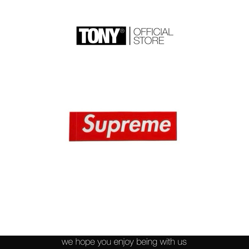 [มีสินค้าพร้อมส่ง]SUPREME® BOX LOGO STICKER