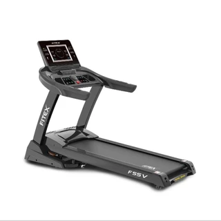 ลู่วิ่งไฟฟ้า F55V 4.8 แรงม้า FITEX สายพาน 48 cm ปรับความชันออโต้ น้ำมันอัตโนมัติ โช๊คอัพคู่ Zwift