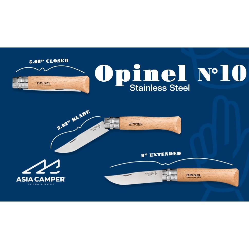 Opinel No.10 Stainless Steel