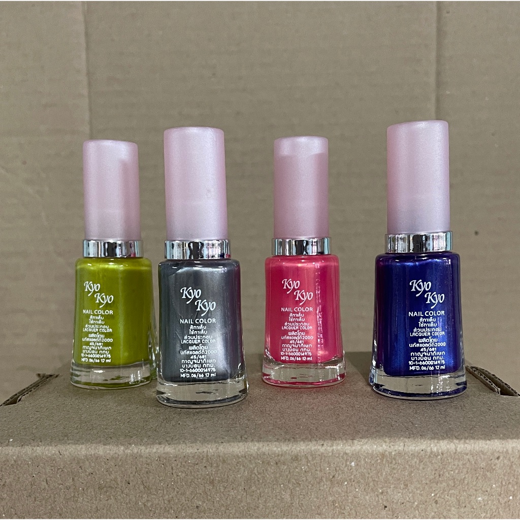 KYO ยาทาเล็บ สีทาเล็บ  ประกายมุก 12ml.