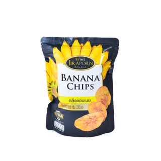 จิราพร กล้วยอบเนย หวานหอมเนย กรุบกรอบ (ขนาด 80g.) - JIRAPORNFOOD