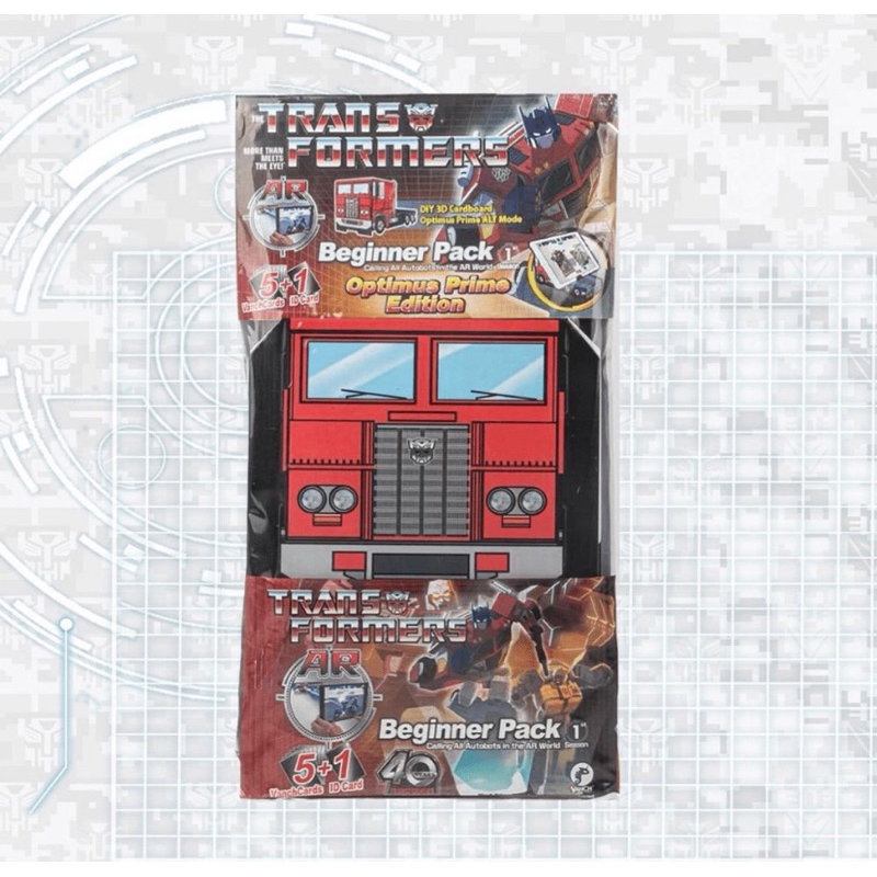 (รอ2วันค่า) Transformer AR card game beginner pack (Optimus Prime Edition) ทรานฟอร์เมอร์การ์ด AR การ์ดเกมส์บีกินเนอร์