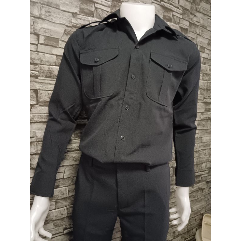 ชุดเทศกิจ,ชุดเครื่องแบบสีดำ