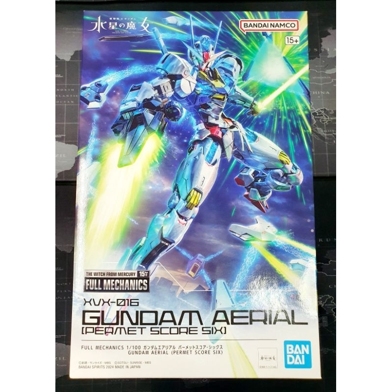 [ของแท้] Gundam Aerial (Permet Score 6)  - Full Mechanic 1/100, P-Bandai (Mobile Suit Gundam - The W