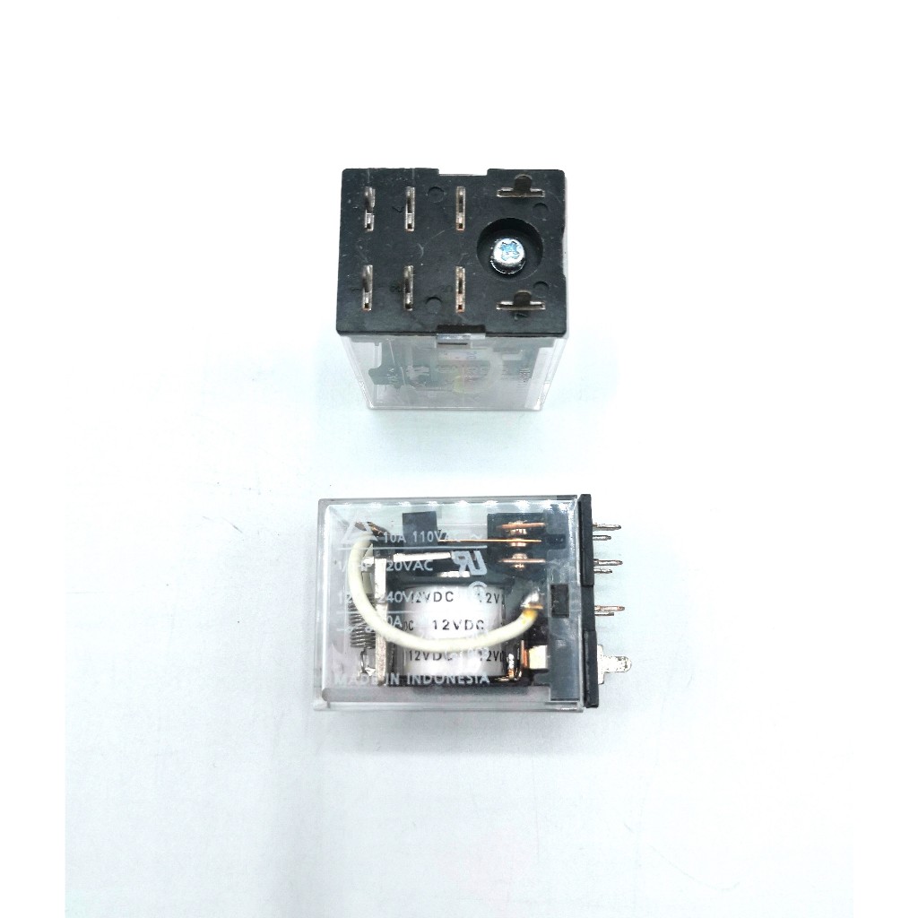 รีเลย์(OMRON) รุ่น LY2-0-12VDC 8P, LY2-0-24VDC 8P, LY2-0-220VAC  8P, LY2N-12VDC 8P,  LY2-24VDC 8P, L