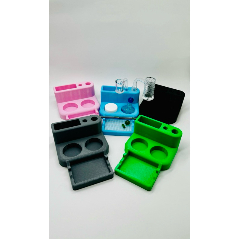 Mini Dab Stаtion with silicone mat. 10/14mm